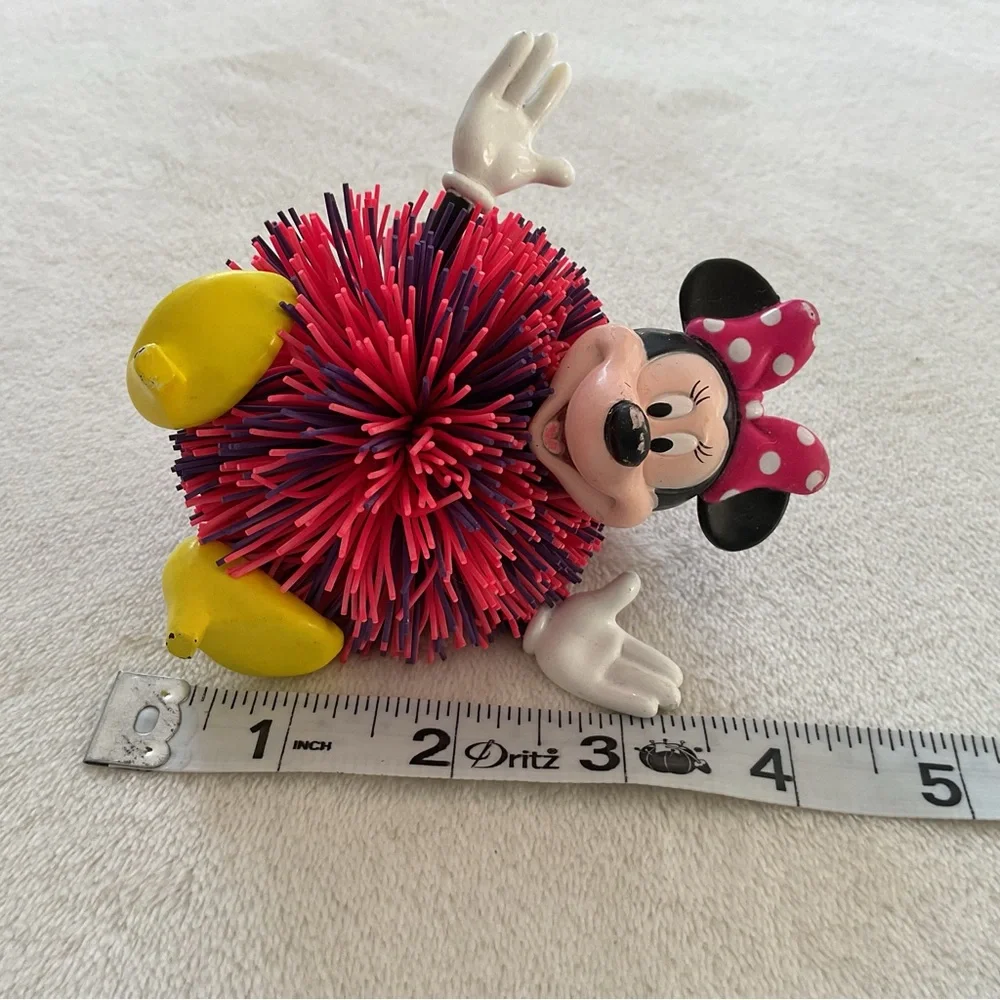 Vintage 90s Disney Minnie Mouse Koosh Toy Figure